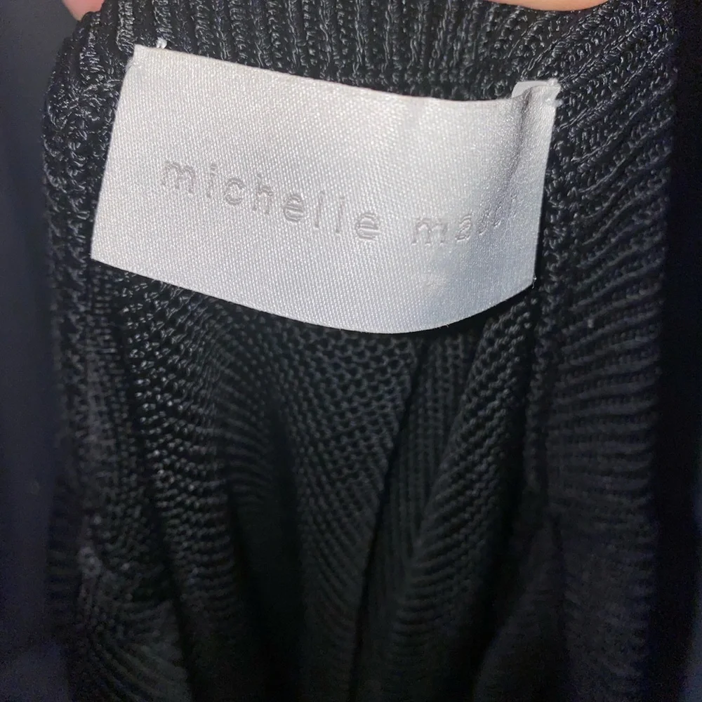 Michelle Mason black Sweater Top